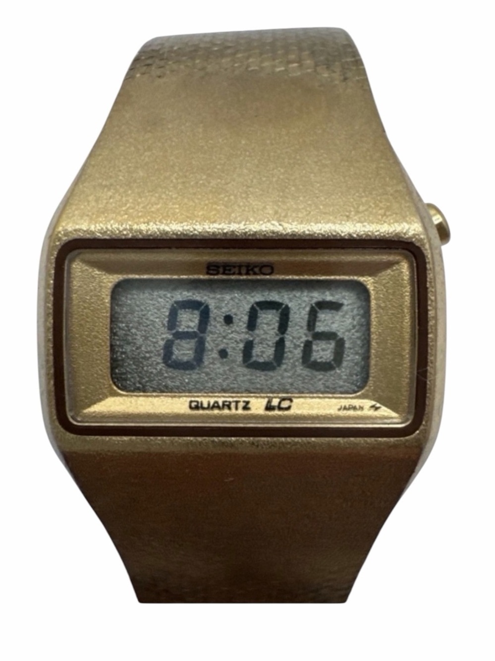 Vintage 80’S Seiko Gold Tone women Watch Bracelet